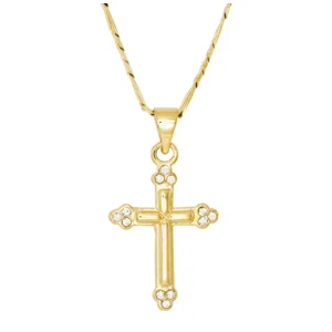 Ladies Cross Pendant with Chain