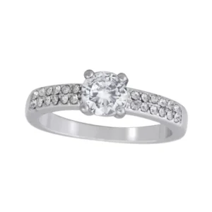 Ladies Silver Plated Ring