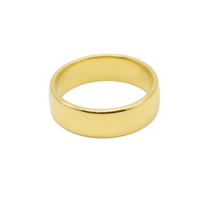 Gold Plated Broad Men's Band