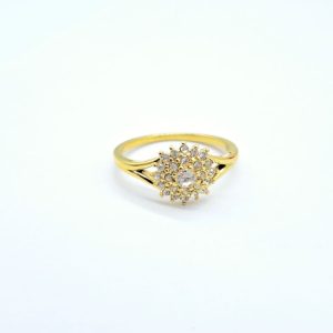 Gold Plated Ladies Dress Ring