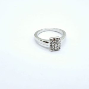 Silver Plated Ladies dress Ring